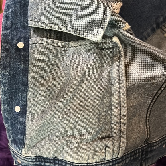 Free people hooded denim jacket - Picture 12 of 12